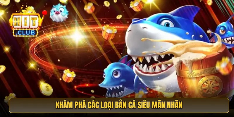 Khám phá các loại Bắn Cá siêu mãn nhãn